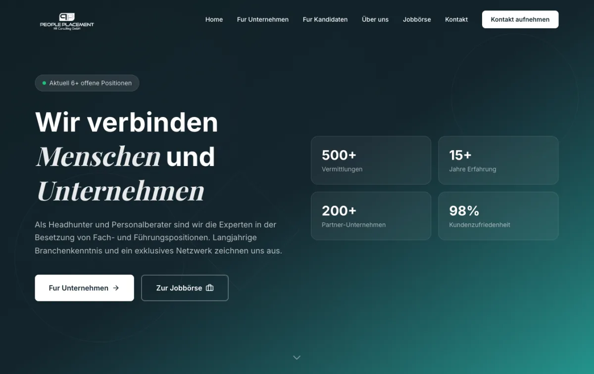 Website People Placement HR Consulting